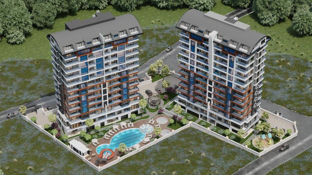 Apartments, 3-комн., Mahmutlar, 3207