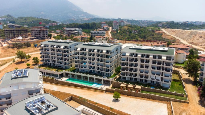 Apartments, 3-комн., Oba, 4352