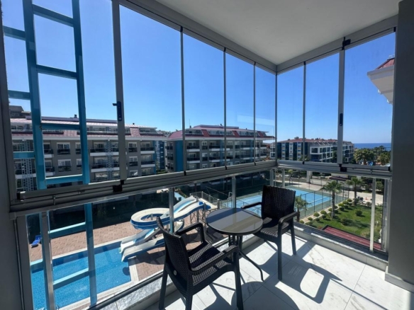 Квартира 1+1 в новом комплексе Calypso Residence с видом на море