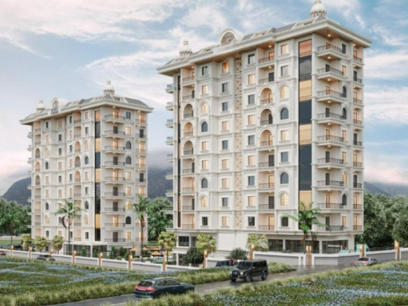 Новостройка, 2 комнаты, Махмутлар, 5098