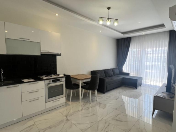 Квартира 1+1 в новом комплексе Calypso Residence с видом на море
